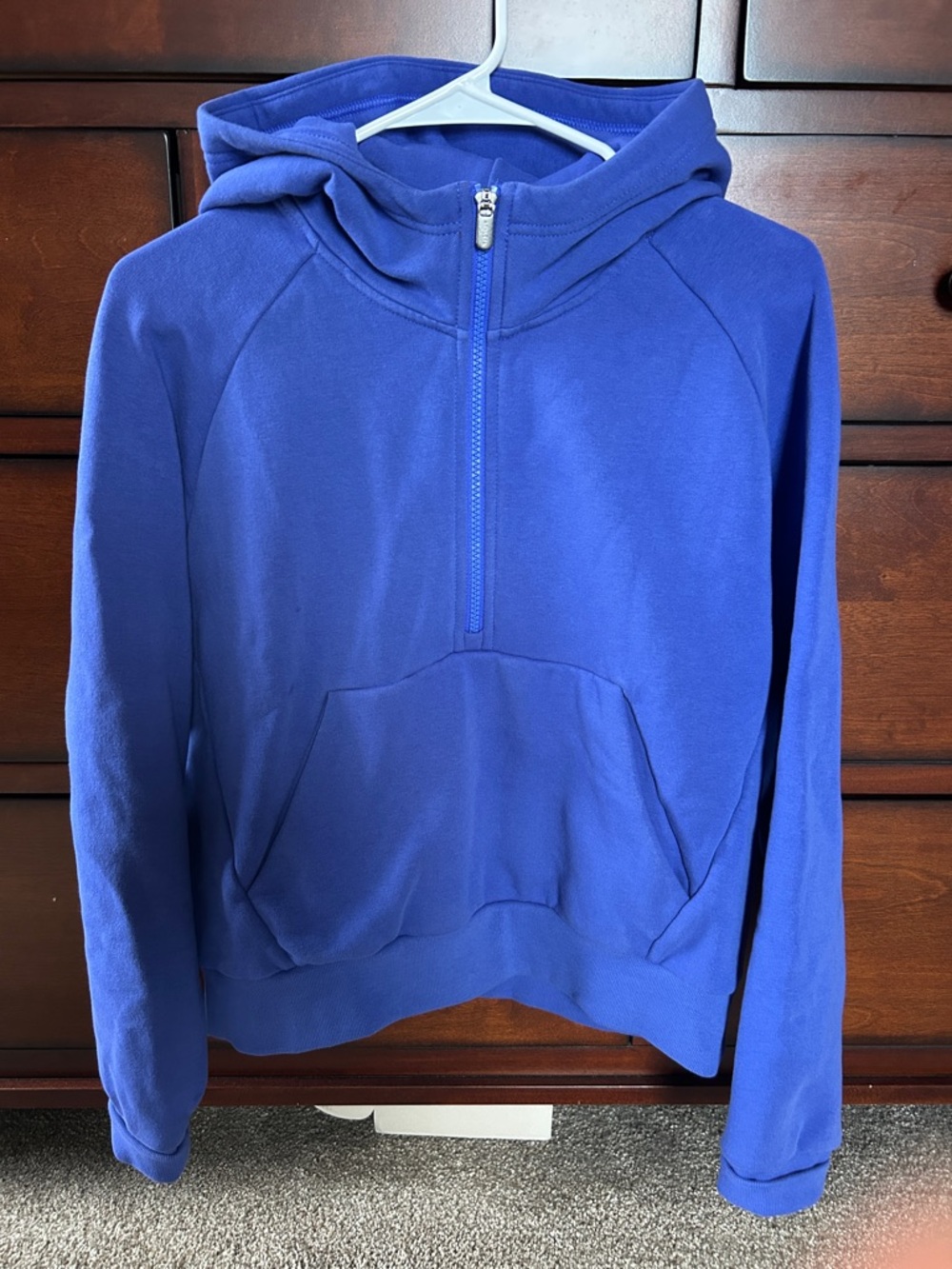 Athleta forever fleece 1/2 zip hoodie